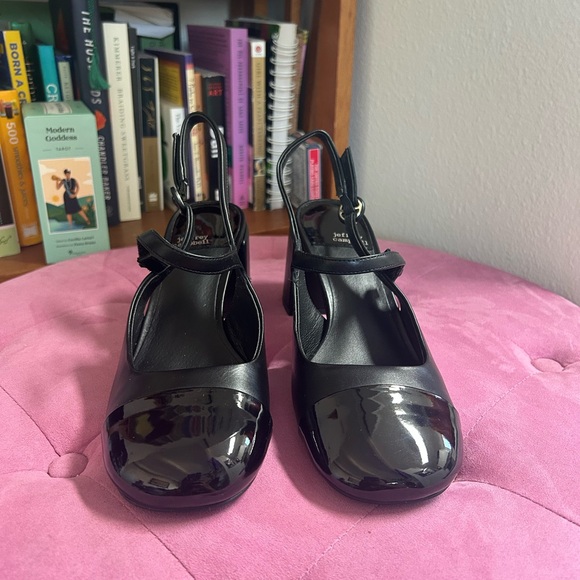 Jeffrey Campbell Glossy Black Maryjane Heels - Picture 3 of 13